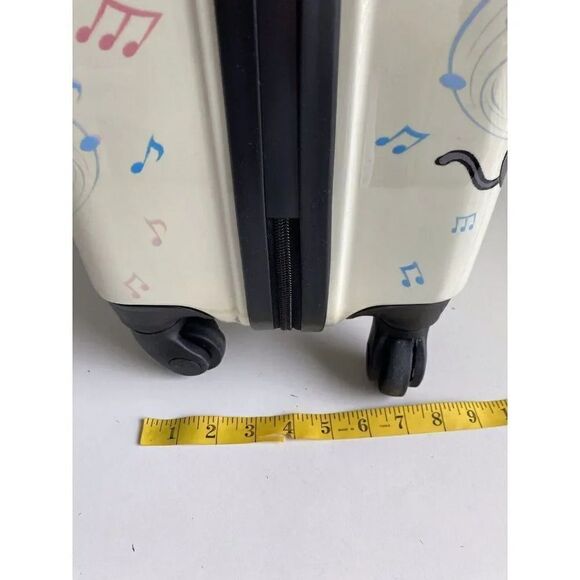 Bioworld Disney 100 Years Of Music And Wonder 20” Carry On Spinner Suitcase NEW - Picture 13 of 16